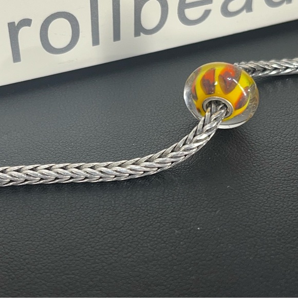 Trollbeads Retired Red Shadow Bead- 61310 - Picture 3 of 7